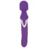 Javida Wand & Pearl - 2in1 masszírozó vibrátor (lila)