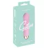 Cuties Mini - akkus, vízálló, spirál vibrátor (pink)