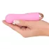 Cuties Mini - akkus, vízálló, spirál vibrátor (pink)