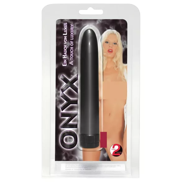 You2Toys Onyx - vízálló vibrátor (fekete)