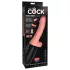 King Cock Plus 6,5 - herés lökő vibrátor (natúr)