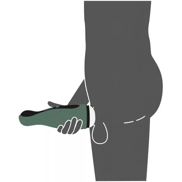 Rebel 2 Function - akkus, szívó-rezgő maszturbátor