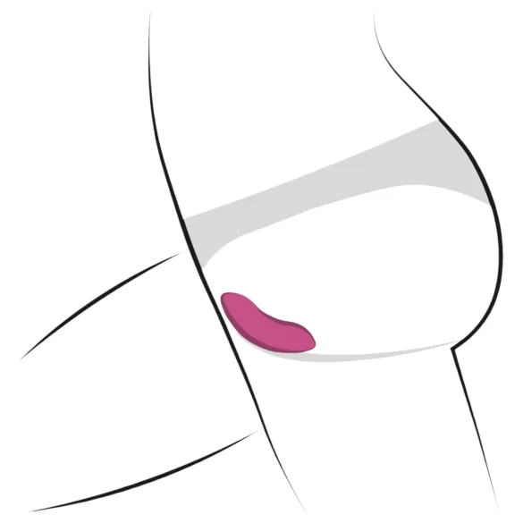 Svakom Edeny - okos, akkus bugyi vibrátor (lila)