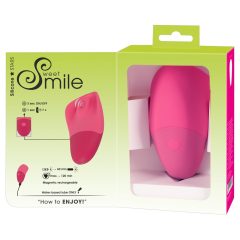   SMILE Thumping Touch - akkus, pulzáló csiklóvibrátor (pink)