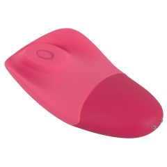   SMILE Thumping Touch - akkus, pulzáló csiklóvibrátor (pink)