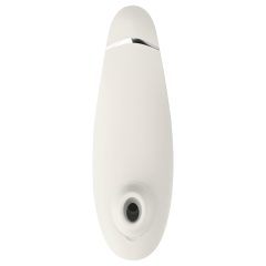   Womanizer Premium 2 - akkus, vízálló csiklóizgató (fehér)