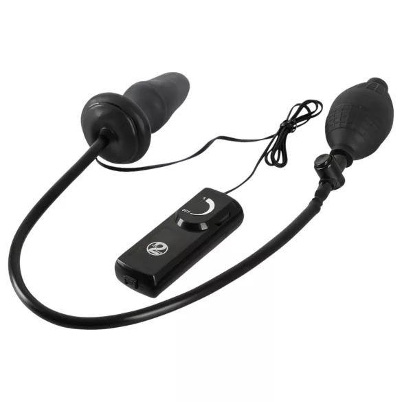 You2Toys - pumpálható anál vibrátor (fekete)