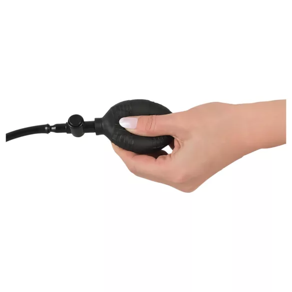 You2Toys - pumpálható anál vibrátor (fekete)
