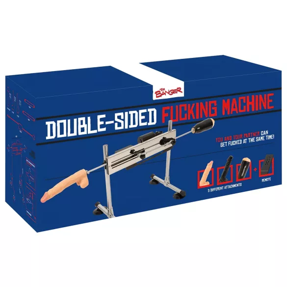 The Banger Fucking Machine - dupla szexgép + 2 dildó és 1 műpunci