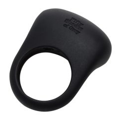   A szürke ötven árnyalata Sensation - vibrációs péniszgyűrű (fekete)