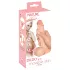 Nature Skin - dildó bőrrel - 19 cm (natúr)