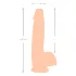 Natute Skin - dildó bőrrel - 25cm (natúr)
