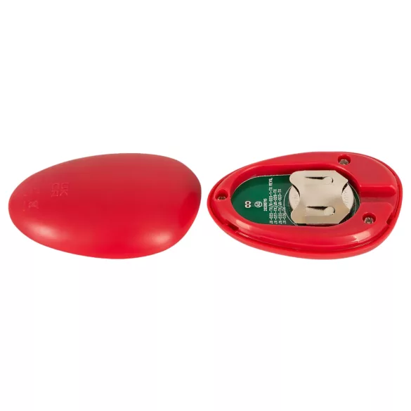 You2Toys Strapless - rádiós, felcsatolható vibrátor (piros)