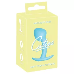 Cuties Mini Butt Plug - szilikon anál plug (kék)