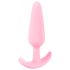 Cuties Mini Butt Plug - szilikon anál plug - pink (2,1cm)
