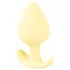 Cuties Mini Butt Plug - szilikon anál plug (sárga)