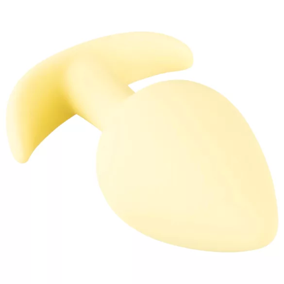 Cuties Mini Butt Plug - szilikon anál plug (sárga)