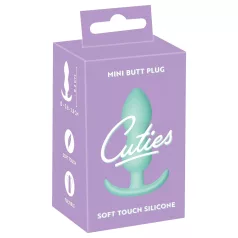 Cuties Mini Butt Plug - szilikon anál plug (zöld)