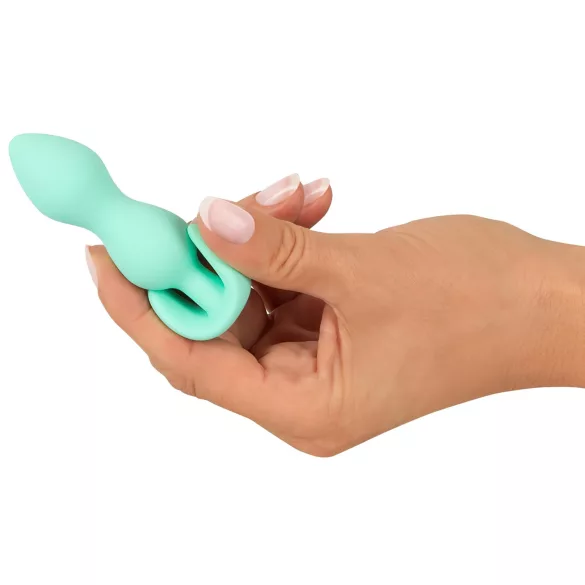 Cuties Mini Butt Plug - szilikon anál plug (zöld)