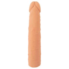   Nature Skin - hosszabbító, vastagító péniszköpeny (24cm)