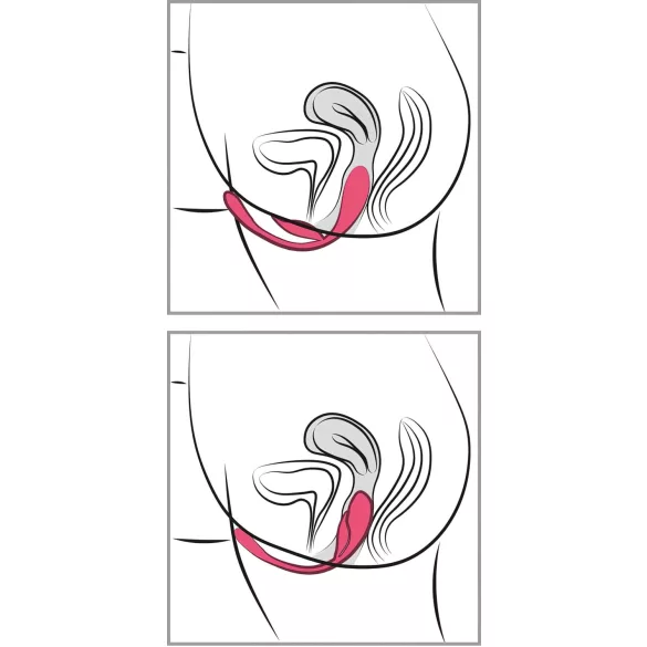 SMILE - akkus, rádiós vibrációs tojás (pink)