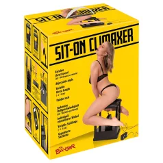   The Banger Sit-On-Climaxer - ráülős hálózati szexgép (fekete)