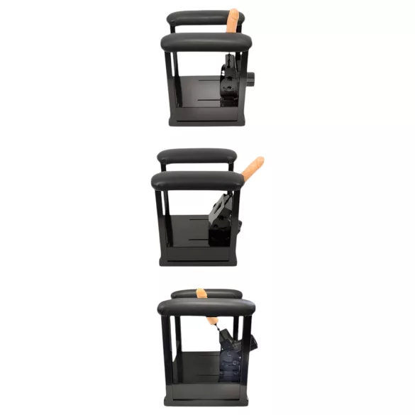 The Banger Sit-On-Climaxer - ráülős hálózati szexgép (fekete)