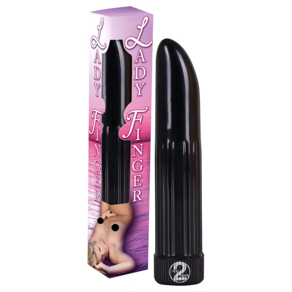 You2Toys - Lady finger vibrátor (fekete)