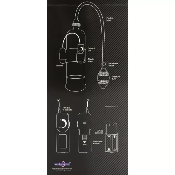 Péniszpumpa vibrációval