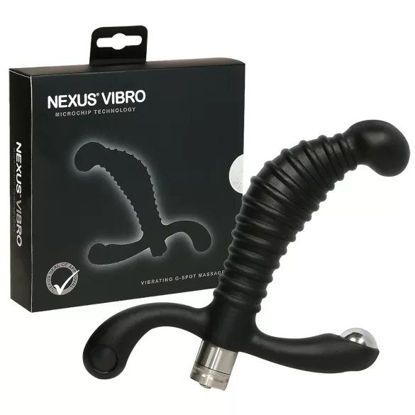 Nexus Vibro - prosztata masszírozó vibrátor (fekete)