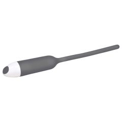   You2Toys - DILATOR - szilikon húgycsővibrátor - szürke (6mm)