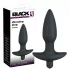 Black Velvets anál plug vibrátor - közepes