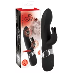 SMILE Blacky - USB-s 2 motoros vibrátor (fekete)