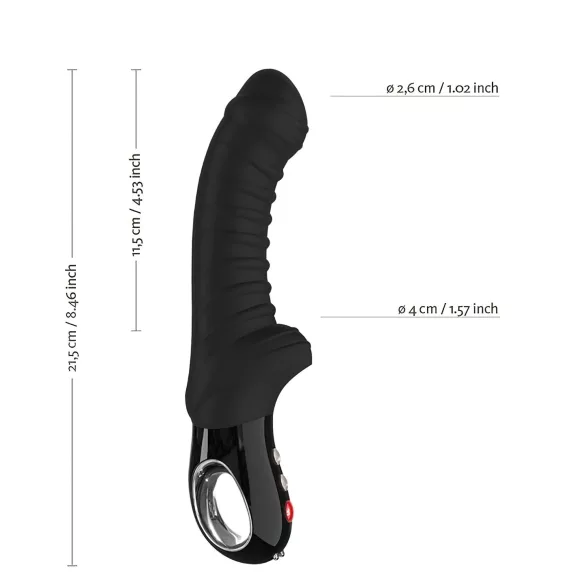 Fun Factory Tiger G5 - vízálló, G-pont vibrátor (fekete)