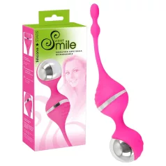 SMILE Love Ball - vibrációs gésagolyó (pink)