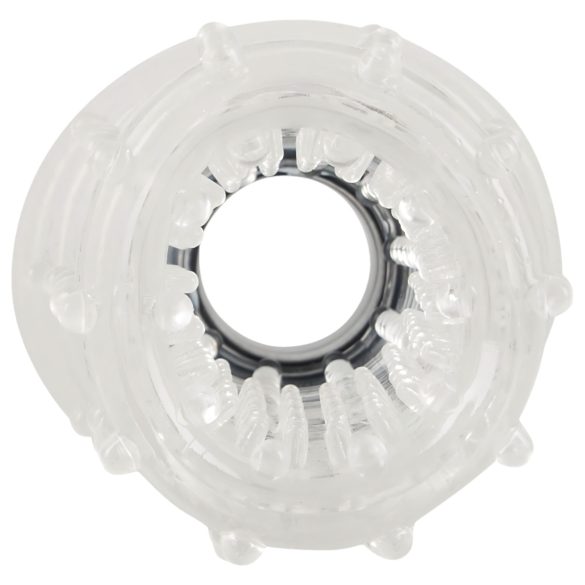 You2Toys - 2in1 - péniszpumpa és maszturbátor egyben (átlátszó)