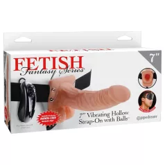   Pipedream - Fetish Strap-on 7 - felcsatolható vibrátor (testszínű)