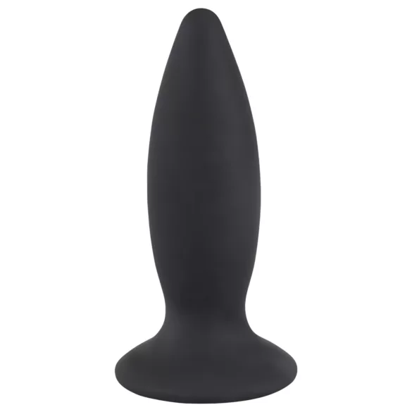 Black Velvets S - akkus, kezdő anál vibrátor - kicsi (fekete)