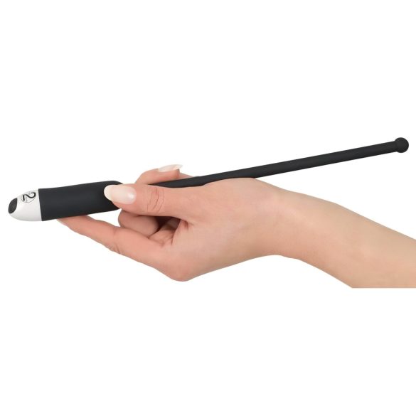 You2Toys DILATOR - szilikon, vibrációs dilátor - fekete (8-11mm)