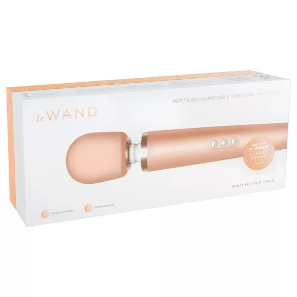le WAND Petite prémium wand-vibrátor (Rose Gold)