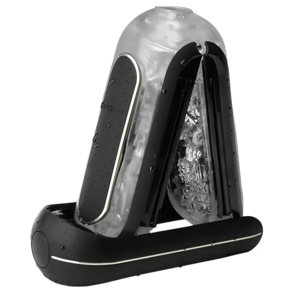 TENGA Flip Zero - vibrációs maszturbátor (fekete)