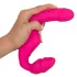 You2Toys - Double2Teaser - felcsatolható vibrátor tartópánt nélkül (pink)