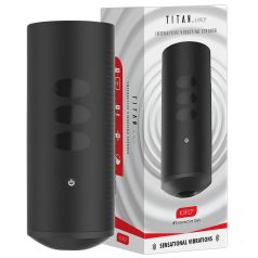   Kiiroo Titan Experience - akkus interaktív maszturbátor (fekete)