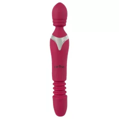 Javida Thrusting - 3in1 masszírozó vibrátor (piros)