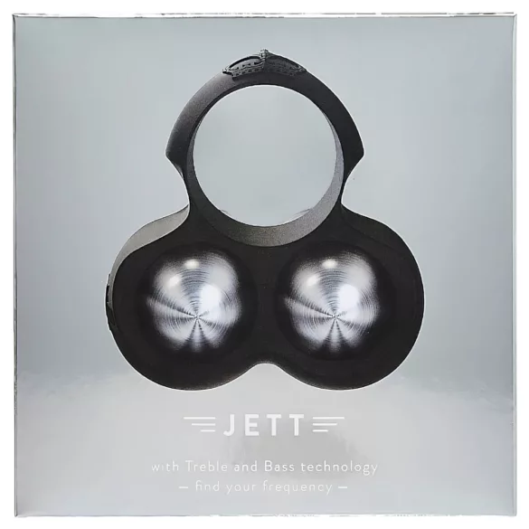 HOT Octopuss JETT - 2 motoros makkvibrátor (fekete)