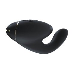   Womanizer Duo - vízálló G-pont vibrátor és csiklóizgató (fekete)