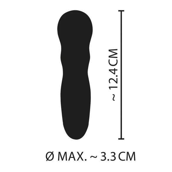 You2Toys - Cuties Mini Rose - akkus, hullámos vibrátor (pink)