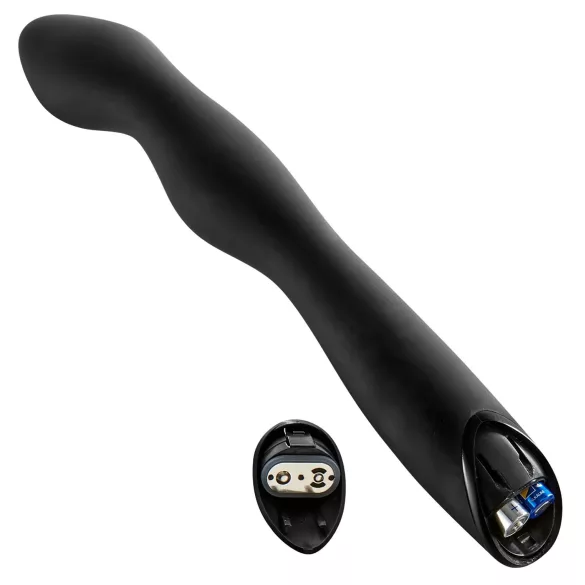 Rebel P-Spot - 2 motoros prosztata vibrátor (fekete)