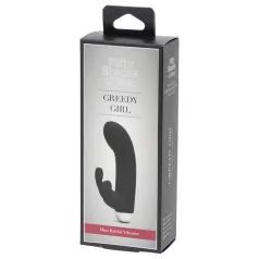   A szürke ötven árnyalata Greedy Girl - csiklókaros vibrátor (fekete)