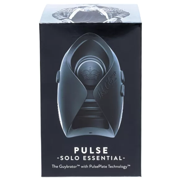 Hot Octopuss Pulse Solo Essential - akkus maszturbátor (fekete)